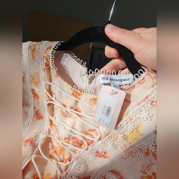 NWT True Decadence Boutique 1861 Floral Dress - Picture 3 of 5